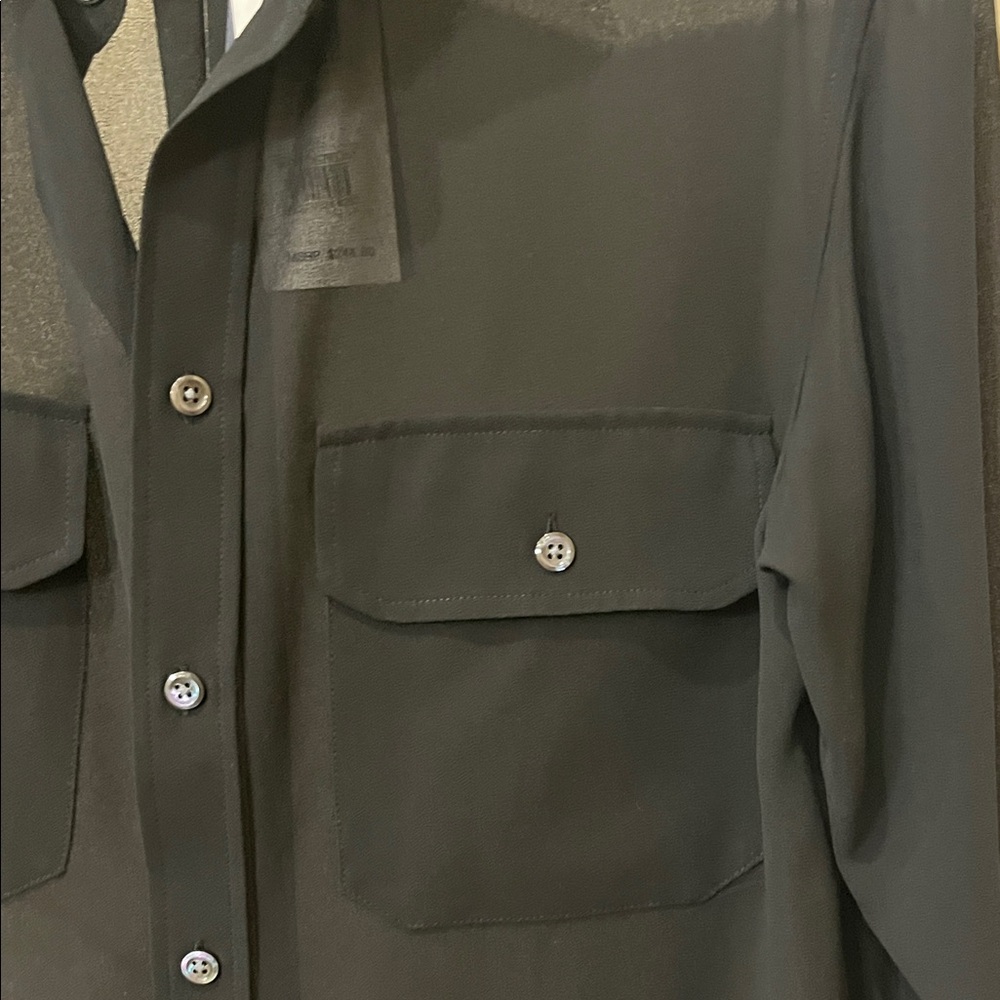 NWT Polo Ralph Lauren Black Blouse - Picture 4 of 7